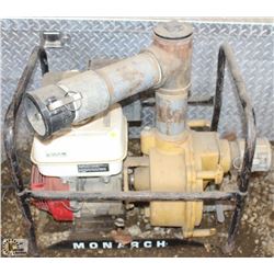 HONDA 9.0 HP WATER PUMP