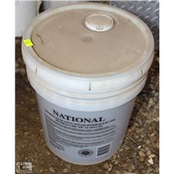 5 GALLON PAIL OF ANTI-WEAR HYDRAULIC OIL
