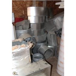 LARGE LOT OF ASSORTED DUCTING