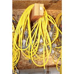 LOT OF 5 COMMERCIAL STRING LIGHTS