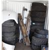 Image 1 : LOT OF 23 ASSORTED RIMS & TIRES