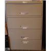 Image 1 : 4 DRAWER LATERAL FILING CABINET