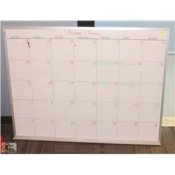 4.5' X 4' WHITEBOARD