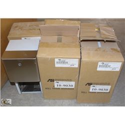 5 STAINLESS STEEL TOILET PAPER DISPENSER