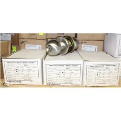 LOT OF 3 HEAVY DUTY GRADE 1 KNOB BLOCK SET