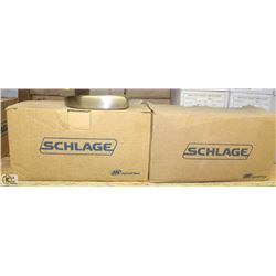 2 SCHLAGE STOREROOM LOCKS