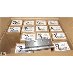 BOX OF NEW STANLEY DOOR HINGES