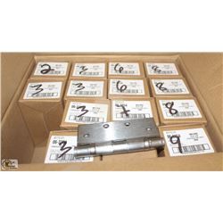 BOX OF NEW STANLEY DOOR HINGES