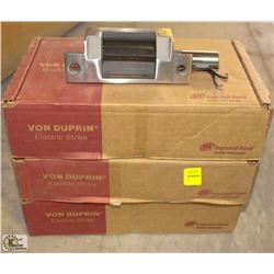 3 INGERSOLL RAND ELECTRIC DOOR LATCHES