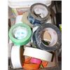Image 1 : BOX OF ASSORTED TAPES & SANDING BLOCKS
