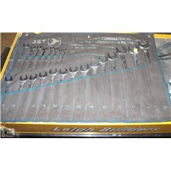 JET 22 PIECE METRIC COMBINATION WRENCH SET