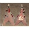 Image 1 : PAIR OF 6 TON JACK STANDS