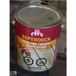 SUPERDECK 3.67L CANYON BROWN PRESSURE TREATED