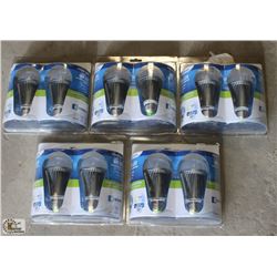 LOT OF 5 TWO PACK OF ENDURANCE DIMMABLE 4 WATT
