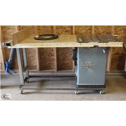 DELTA 12" TABLE SAW W/ BIESEMEYER FENCE ON