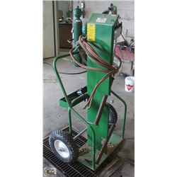 OXY ACETYLENE CART, HOSE & TORCH ONLY