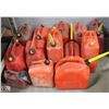 Image 1 : 13 RED JERRY CANS