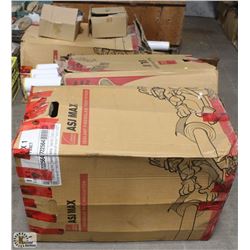 3 BOXES OF PIPE INSULATION & CONNECTORS