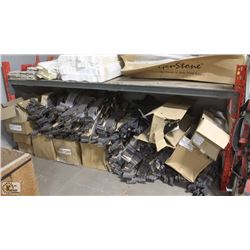 9.5' X 3' X 4.25' RED PALLET RACKING W/