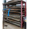 Image 1 : 9.5' X 3' X  8' PALLET RACKING  W/ 20-2" BEAMS