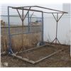 Image 1 : LOT OF 2 METAL RACKS ON WHEELS