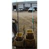 Image 1 : 2 MOP PAILS & MOP HANDLES