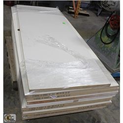 LOT OF 11 ASSORTED SIZE OF DOORS