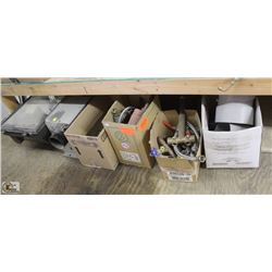 BATHROOM FAN MOTOR, OUTDOOR LIGHT, ASSORTED