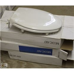 LOT OF 3 MEDI-AID TOILET SEATS