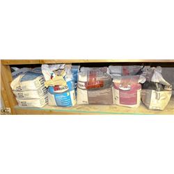 9 BAGS OF DRYWALL MUD