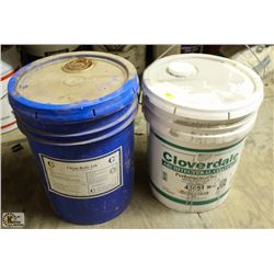 CLEANBRIGHT METAL CLEANER & HALF A PAIL OF