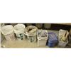 Image 1 : ASSORTED PAILS OF GROUT