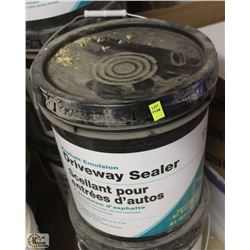 PAIL OF ASPHALT EMULSION DRIVEWAY SEALER