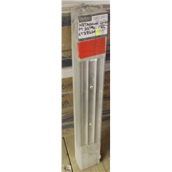 9 ASSORTED ALUMINUM THRESHOLD PLATES