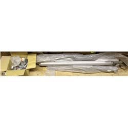 LOT OF NEW ASSORTED TOP MOUNT STEEL DOOR HOLD