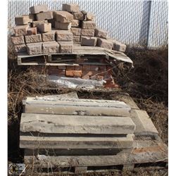 LOT OF ASSORTED BRICKS