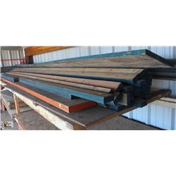 ASSORTED SIZE & LENGTH LVL LUMBER