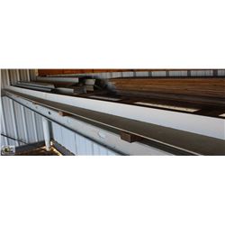 LOT OF ASSORTED TIN FLASHING & CAPPING