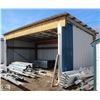 Image 2 : STEEL & WOOD BEAM OPEN FRONT LEAN-TO STORAGE