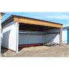 Image 3 : STEEL & WOOD BEAM OPEN FRONT LEAN-TO STORAGE