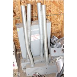 LOT OF BREAKER PANELS, GUTTER PANELS & METER