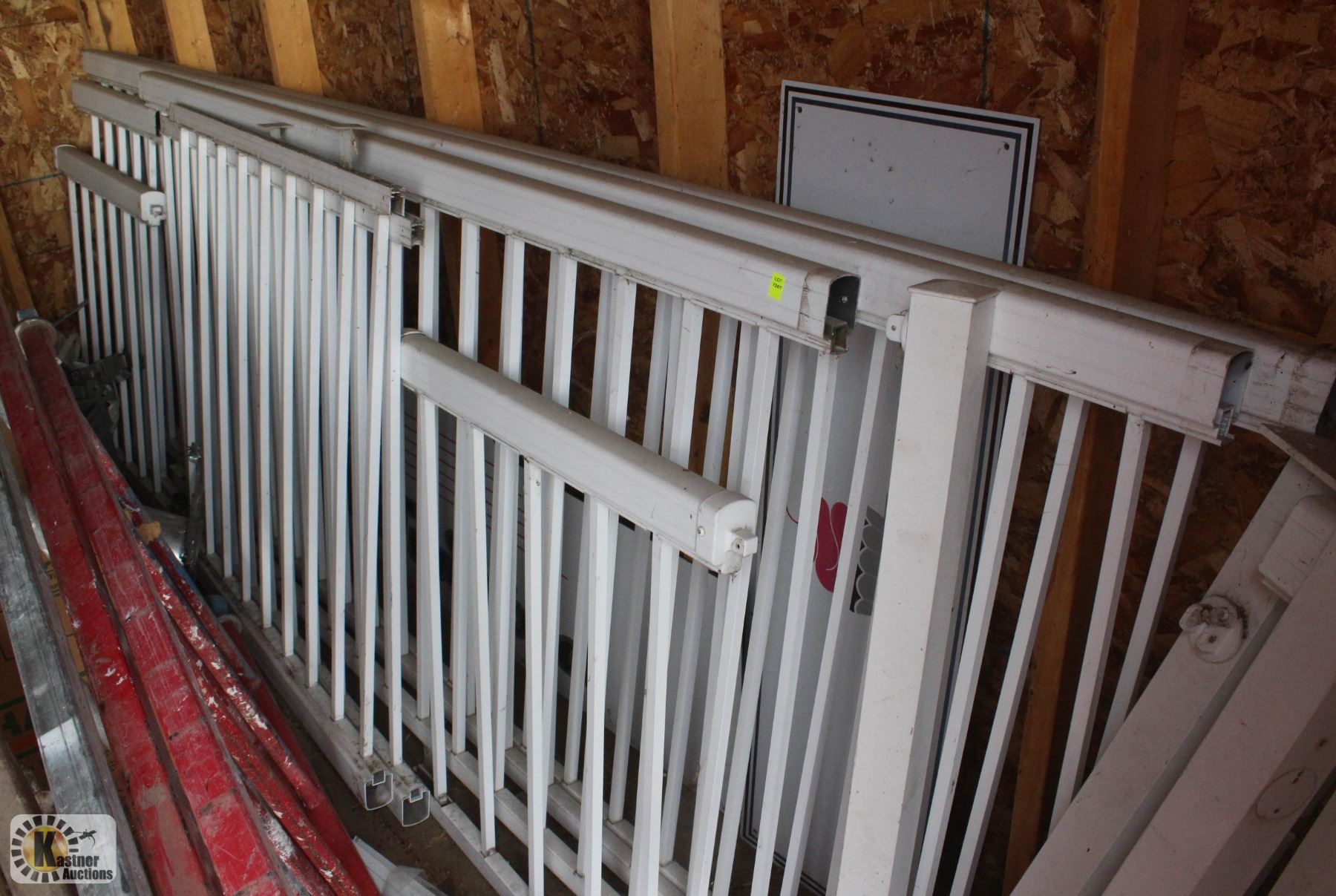 WHITE REGAL RAILING & POSTS