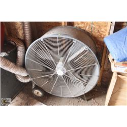 CANARM 4' CONSTRUCTION FAN ON WHEELS