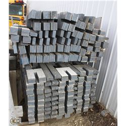 LOT OF SAFETY RAILING POSTS