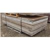 Image 1 : 30 PLYWOOD 4' X 8' DRILLED FOR LAYDOWN CONCRETE