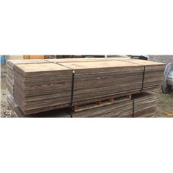 50 PLYWOOD 2'X 8' DRILLED FOR LAYDOWN CONCRETE