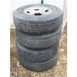 4 TIRES WITH RIMS