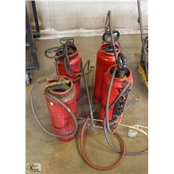 4 CONCRETE SPRAYERS