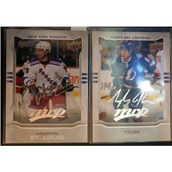 2014-15 MVP Silver Script Martin St.Louis Card #221, And