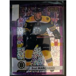 2017-18 O-Pee-Chee Violet Pixels Brad Marchand